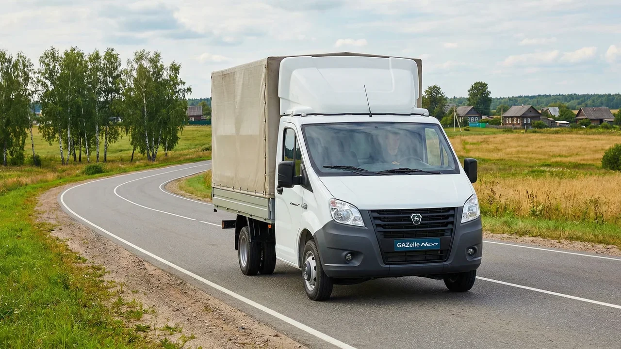 Газель с тентом — перевозки за городом